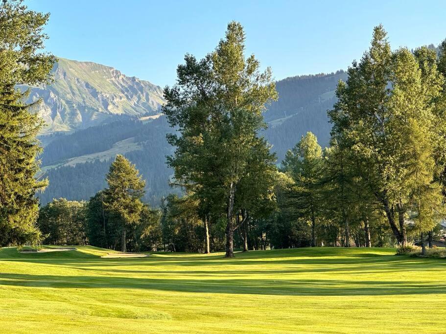 Chalet Mont D'Arbois Ski Et Golf Межев Екстер'єр фото