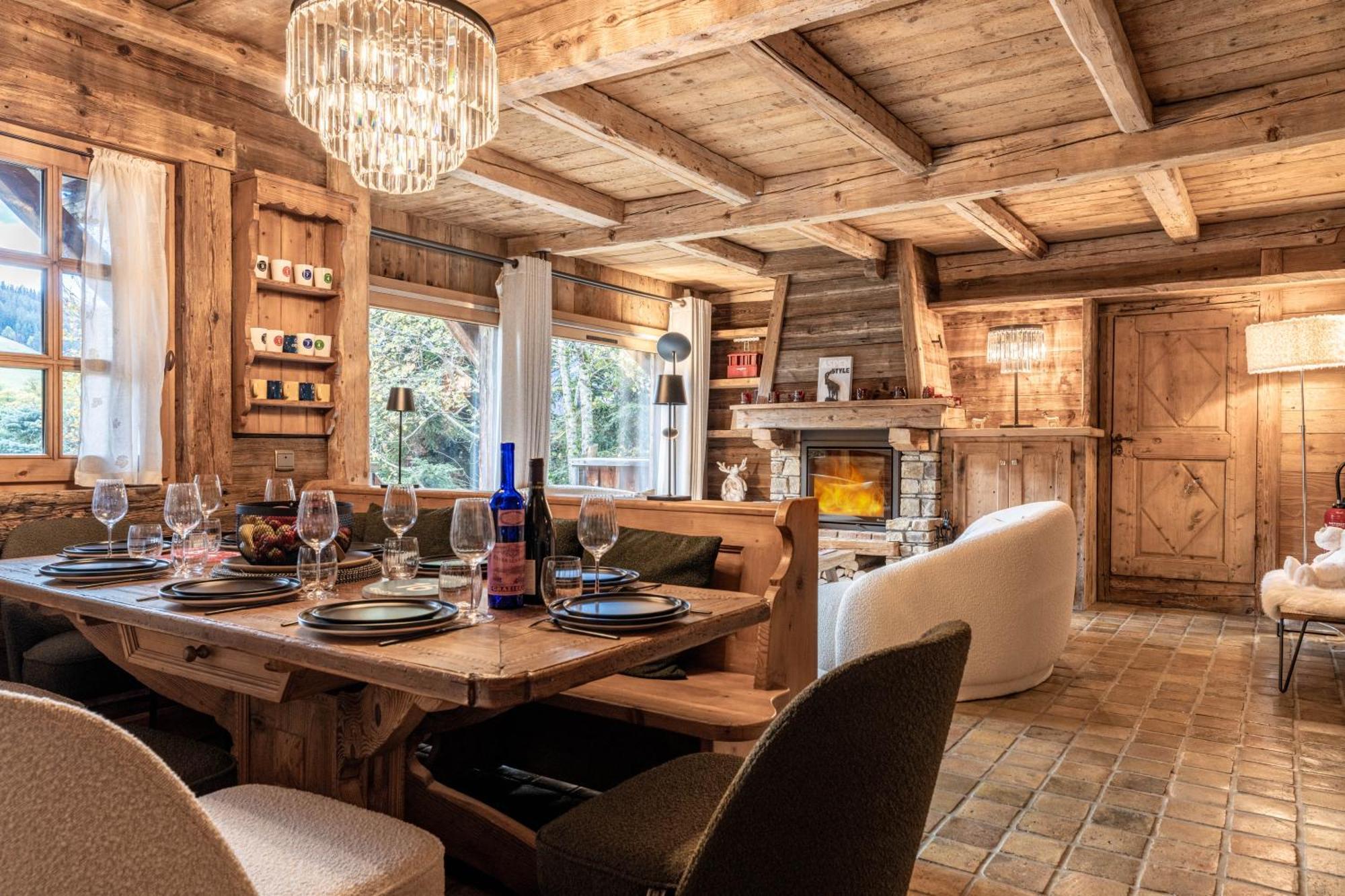 Chalet Mont D'Arbois Ski Et Golf Межев Екстер'єр фото